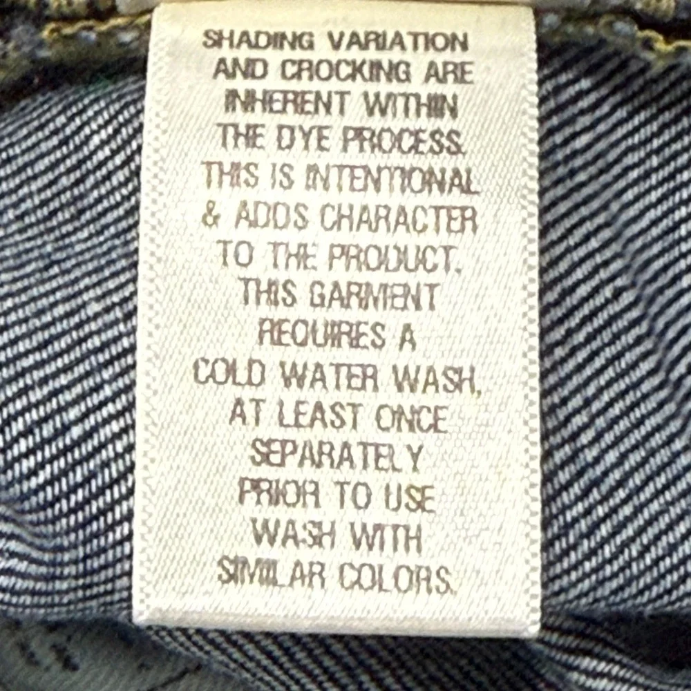 Agave Denim Mens No 11 Classic Straight Leg Jeans Blue 36 x 29 USA‎ Made